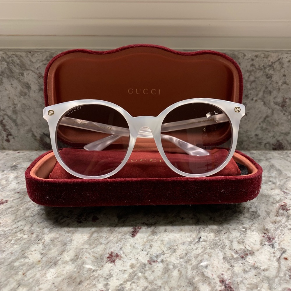 SOLD ‼️ Authentic Mother of Pearl Gucci Sunglasses